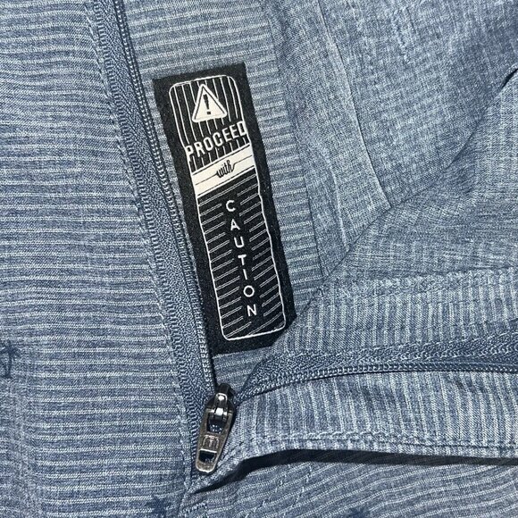 Travis Mathew Golf Shorts Mens Size 40 Blue Palm Tree Lightweight Stretch - Picture 5 of 7